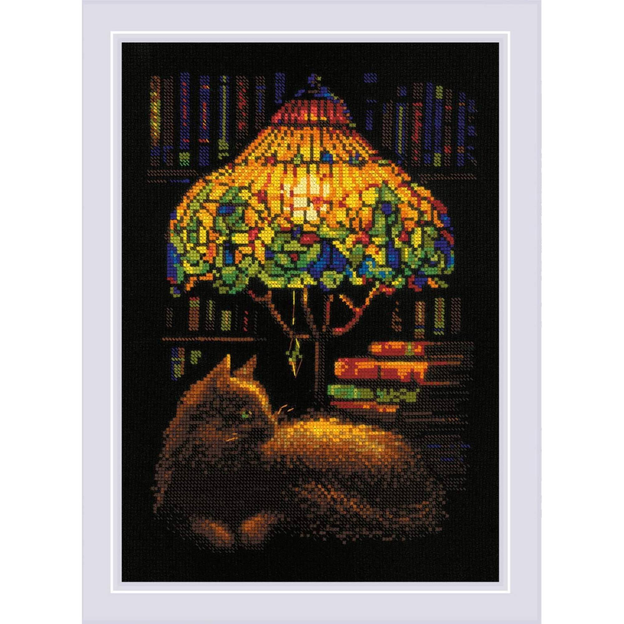 RIOLIS Book Evening Counted Cross Stitch Kit